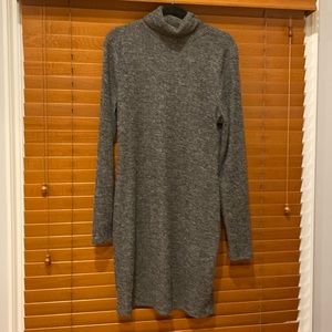 So Grey turtle neck sweater dress - like new - never worn -xxl (runs small) (OL)